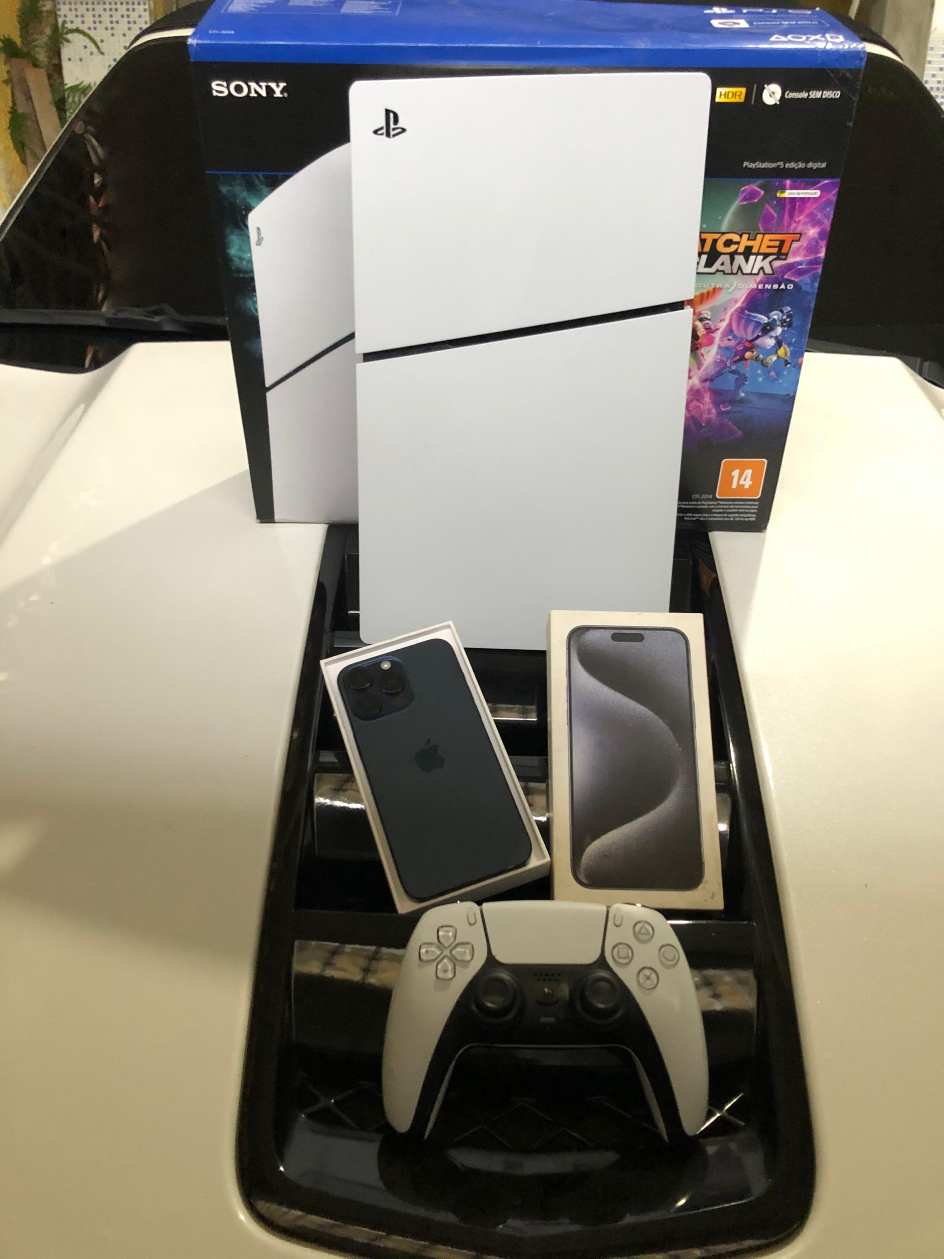 Iphone 15 pro Max 256gb 📲+ VIDEO GAME  PS5 SLIM 🎮